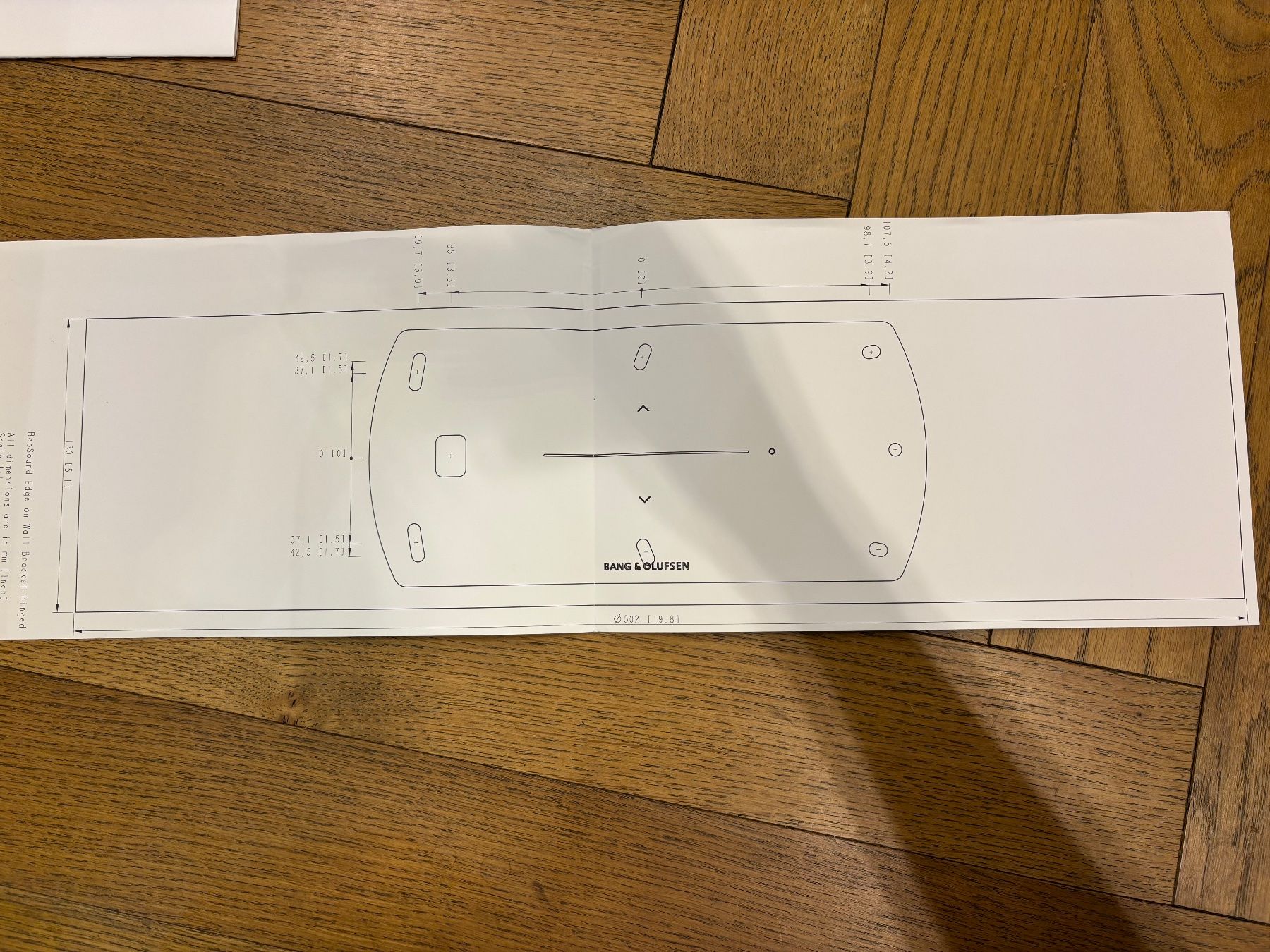 Bang & Olufsen Wandhalterungen: Beosound Edge wall bracket – Neu (gemäss Beschreibung) aus Sion von Bang-OlufsenSion 7