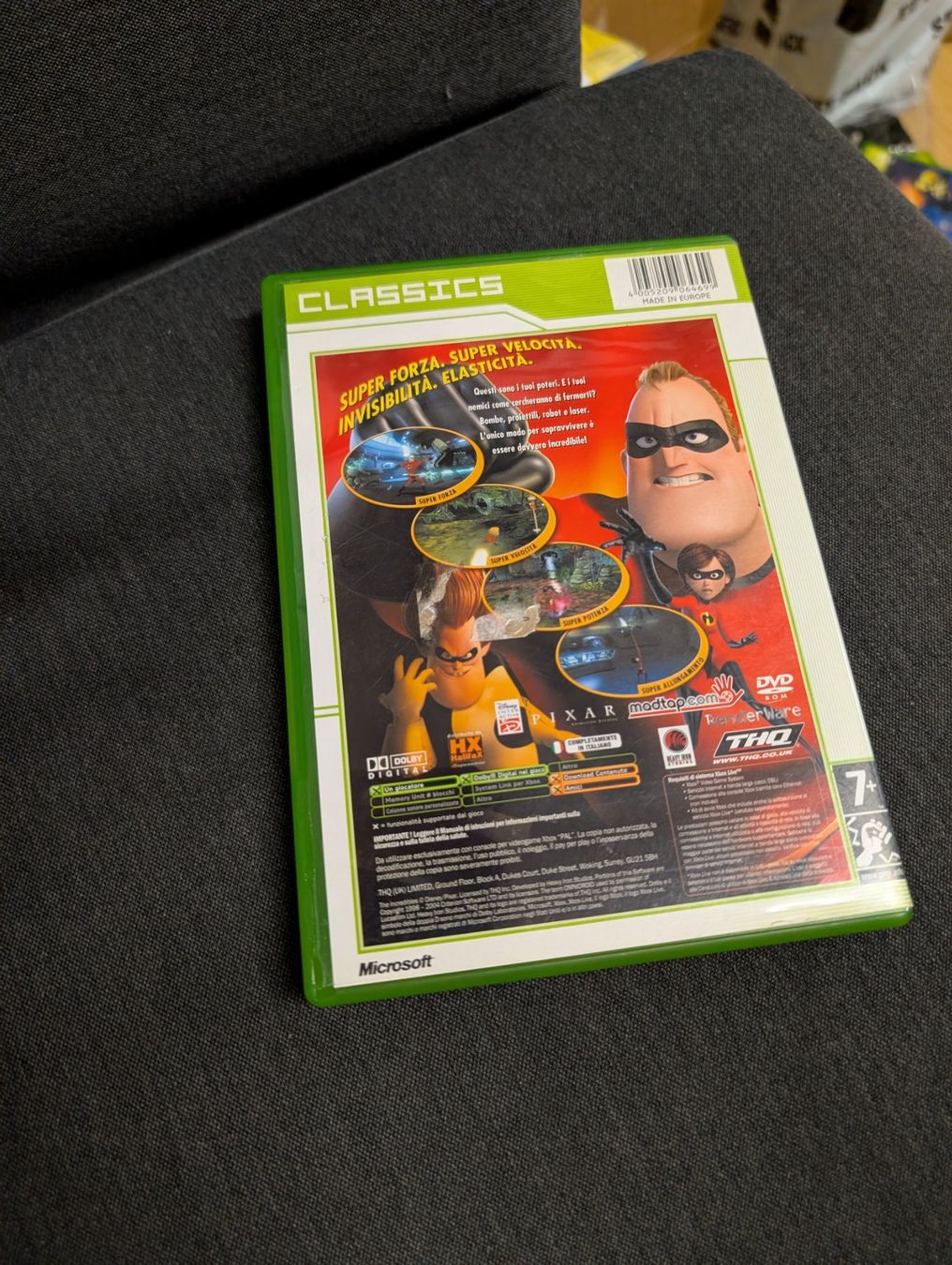 Giochi: Disney gli incredibili Microsoft xbox – Usato da Giubiasco venduto da Ticinerd 1