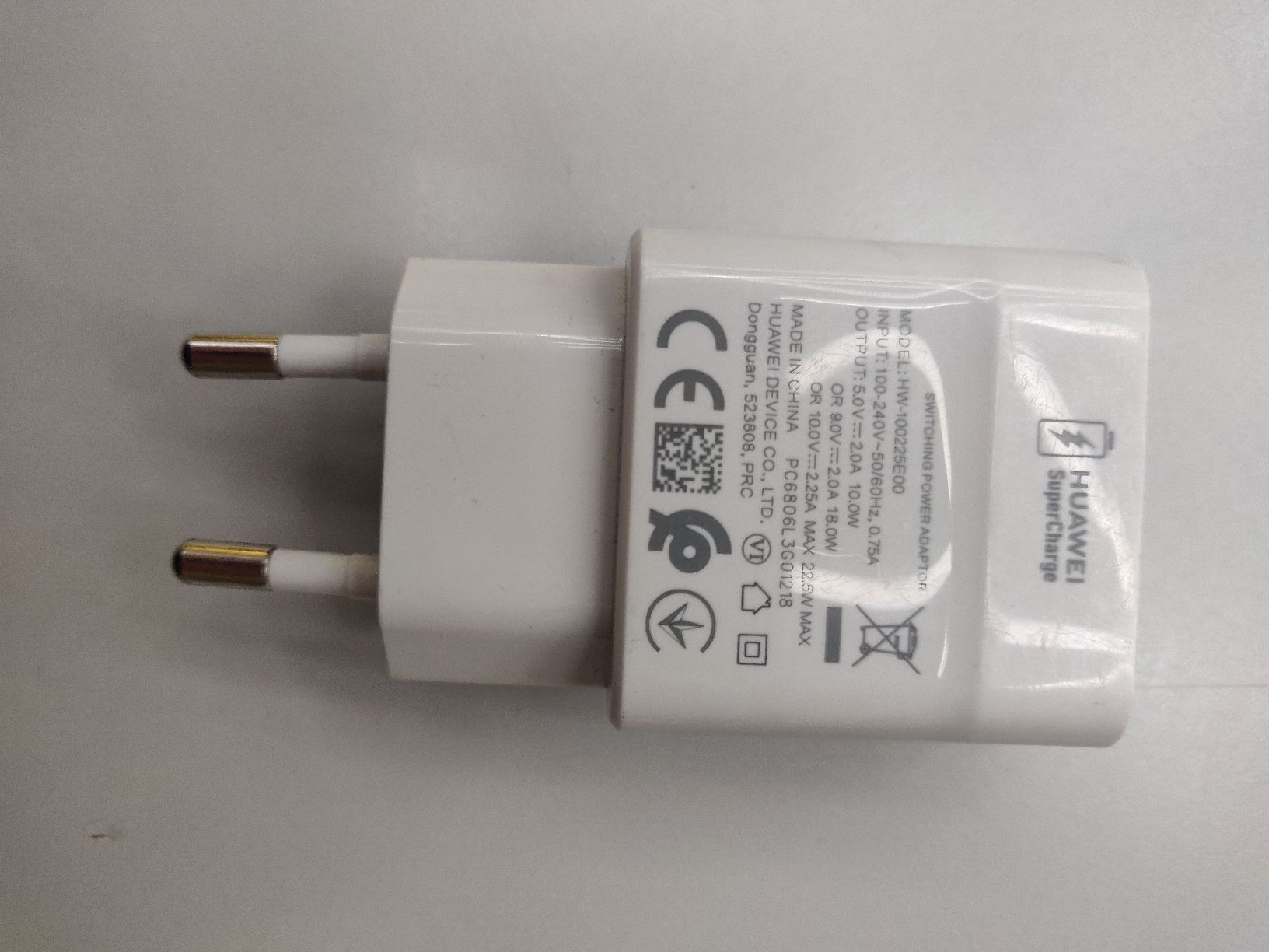 Huawei Caricabatterie: Huawei 22.5W Charger – Usato da Flawil venduto da rcnkr