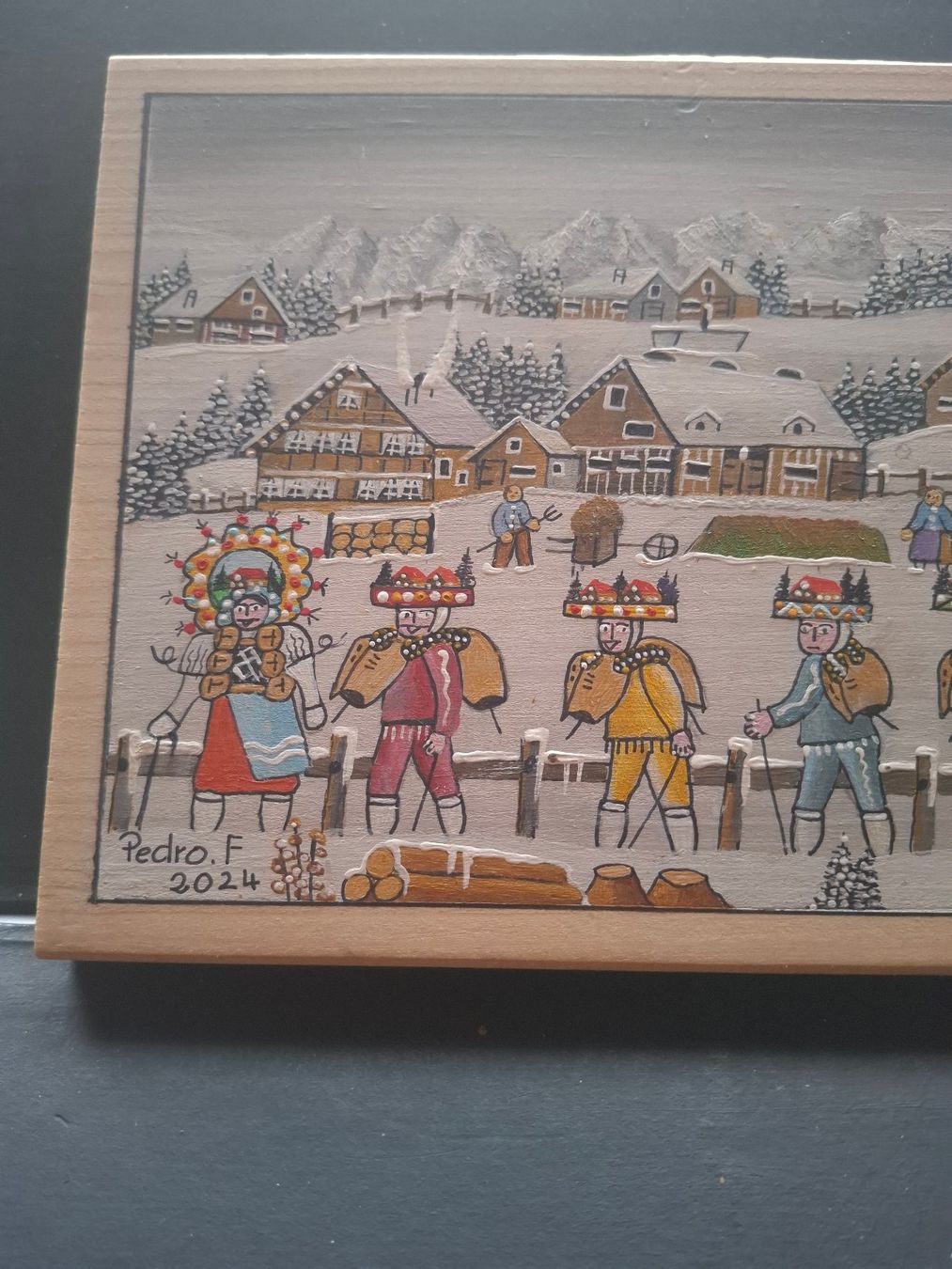 Tableaux: Wunderschönes Silvesternklaus Bild  **  21 – D'occasion à Zürich par Soragno50 1