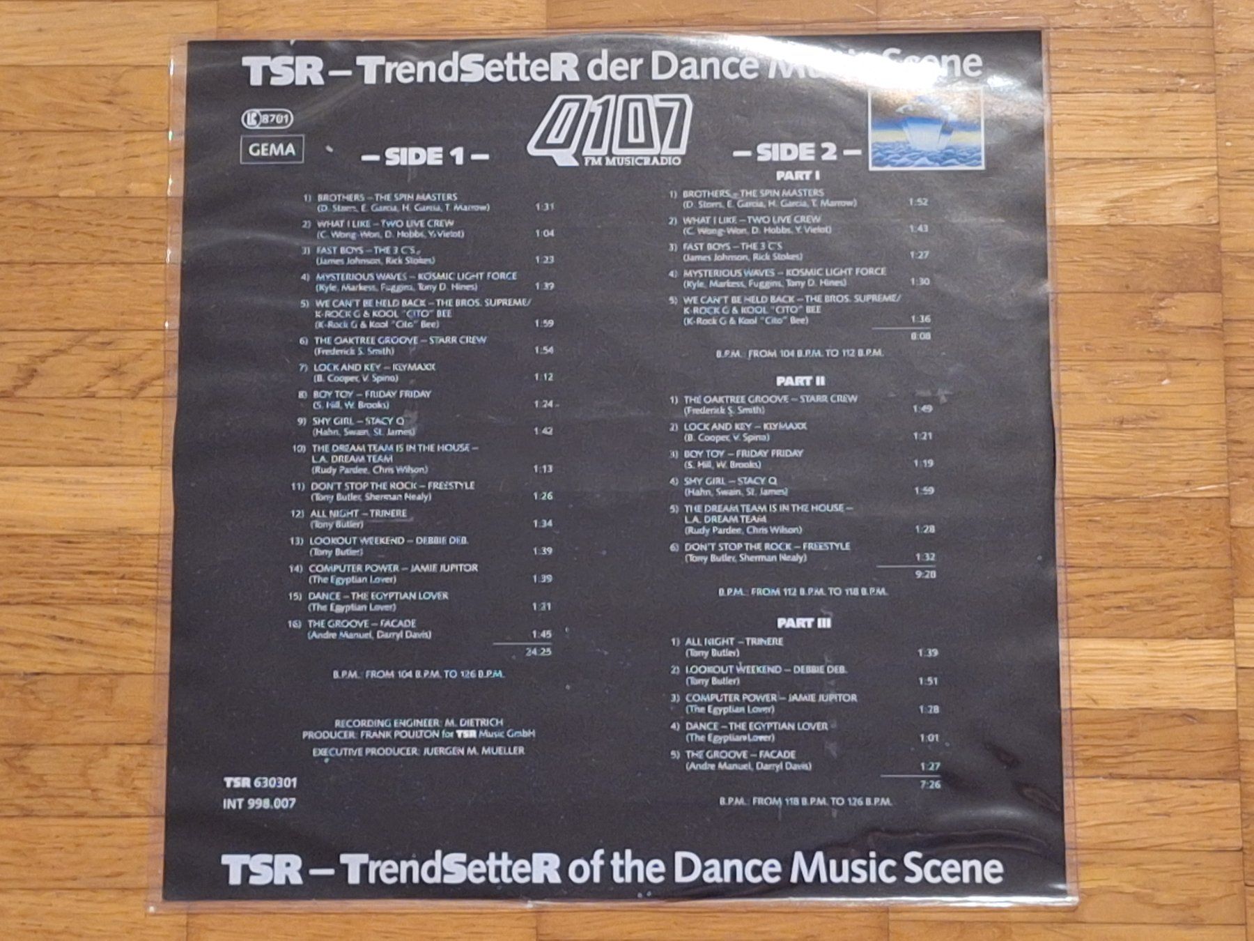 Schallplatten: Q107 Mix - LP Picture Disc DE 1986 – Neu (gemäss Beschreibung) aus Oberentfelden von Musicud 3