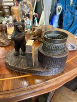 Alter Bären Aschenbecher Brienz um 1910/20 TOP !