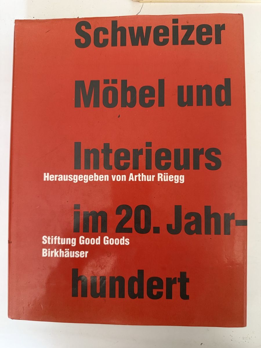 Libri: Schweizer Möbel 20. Jh, Arthur Rüegg, Birkhäuser, 2002 – Usato da Zürich venduto da Carrington