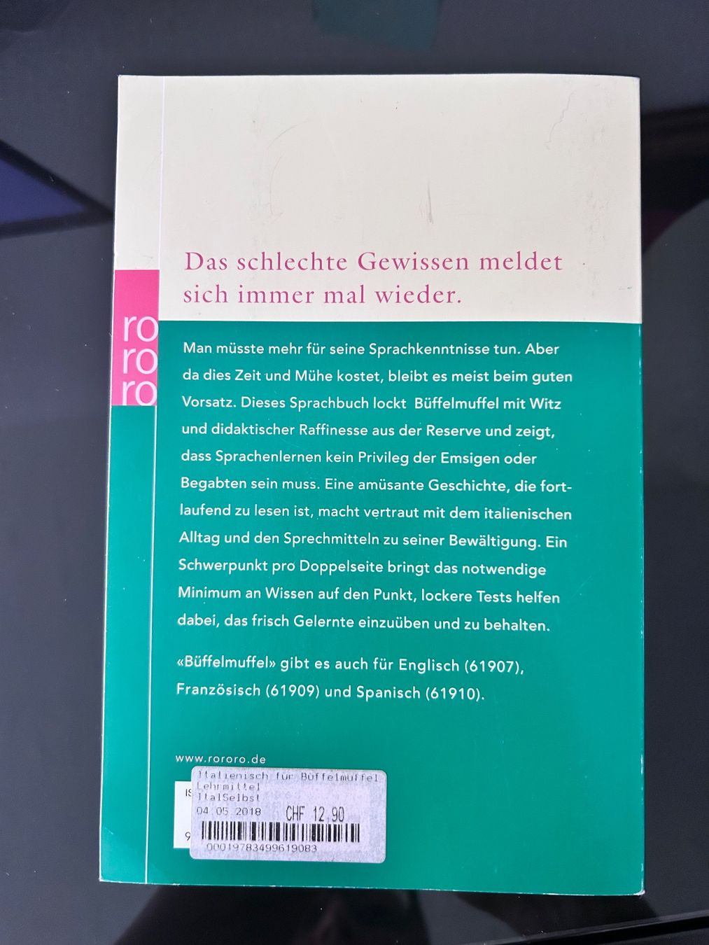Libri: Italienisch / Deutsch – Nuovo (secondo la descrizione) da Schliern b. Köniz venduto da need-it 1