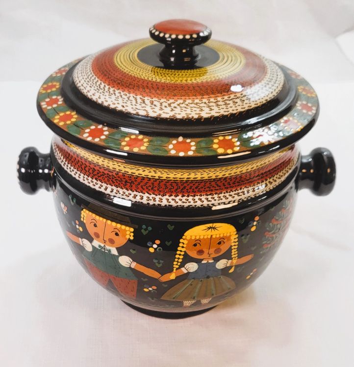 Würstchentopf Keramik sig. von Willy Aebi, Hasle b. Burgdorf | Kaufen ...