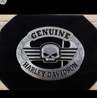 Harley Davidson Skull Gürtelschnalle Limitiert