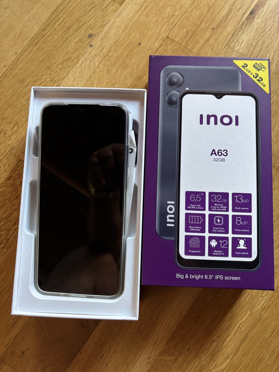 Telefoni cellulari / Smartphones: Inoi A63, 32GB, Android 12, 6.5" – Nuovo (secondo la descrizione) da Estavayer Le Lac venduto da sico1260 2