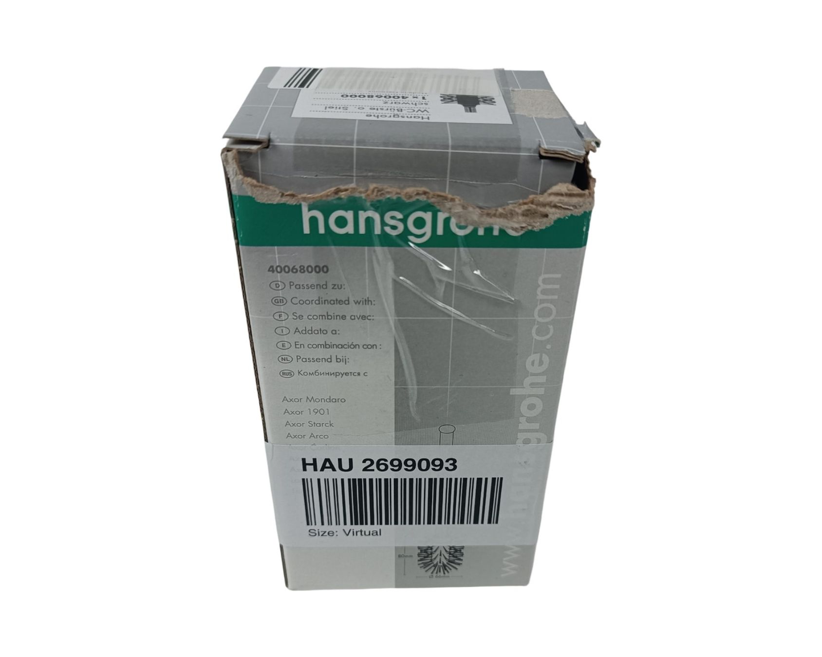 Altri accessori per il bagno: HANSGROHE WC-Bürste Ersatzkopf – Nuovo (secondo la descrizione) da Luzern venduto da Restwert_Luzern 3