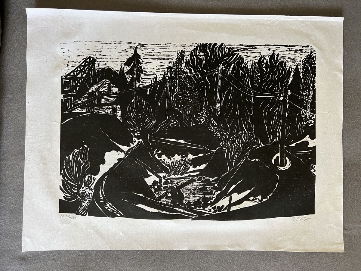 Grafiken & Lithographien: Heinz Keller, handsigniert, nummeriert – Gebraucht aus Rain von Pic-Ass 1
