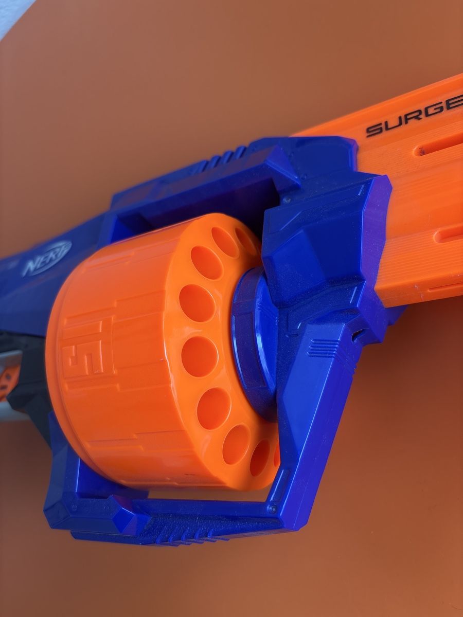 Nerf Spielzeuge: Pistolet NERF Surgefire, système mécanique, pas de pile. – Gebraucht aus Crissier von NK_VD 1