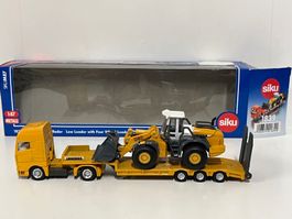 SIKU 1839 Tieflader mit Radlader 1:87 H0 aus Metall