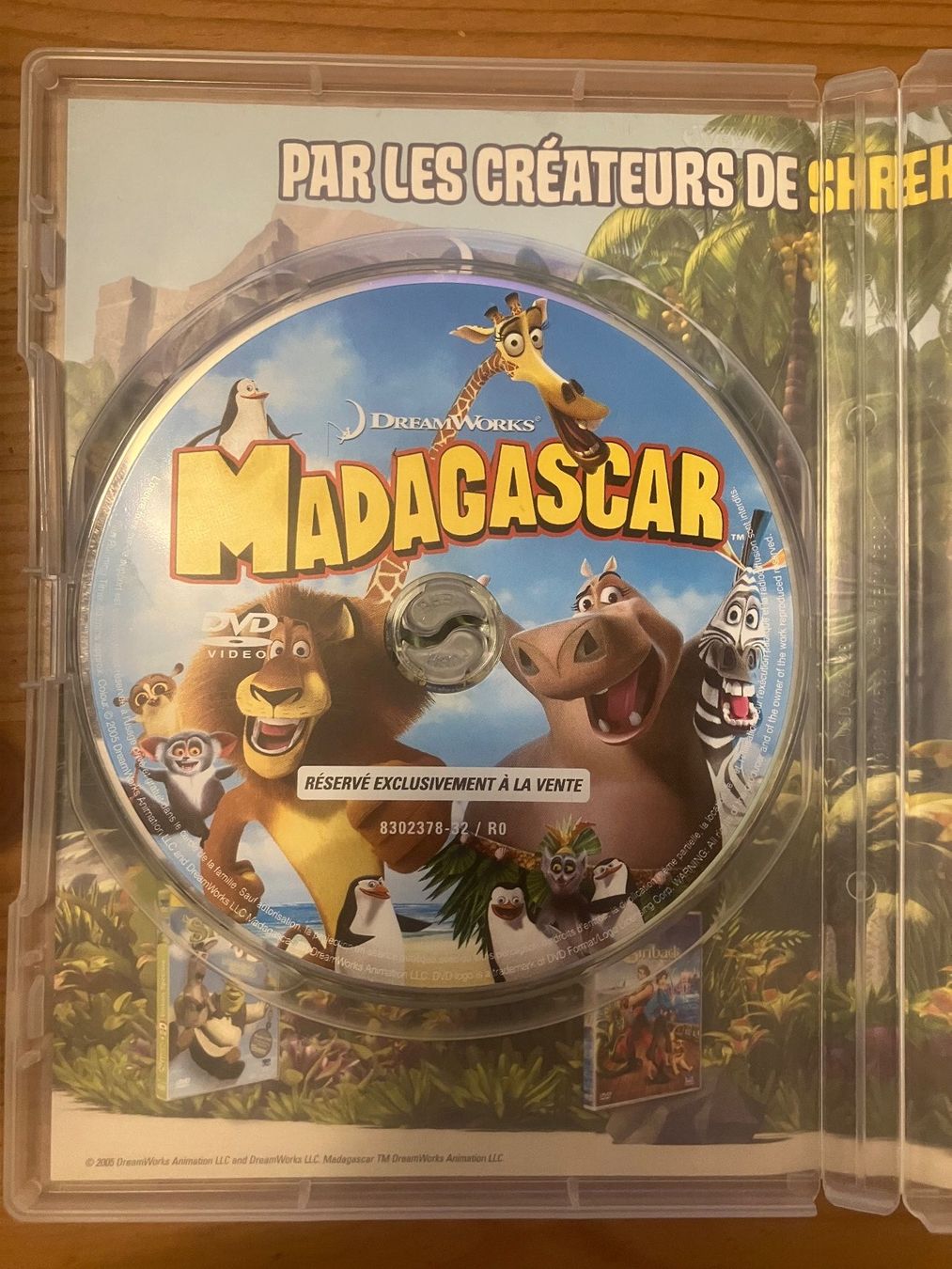 Alle DVDs: Madagascar 1 + 3 (2 DVD) – Gebraucht aus Meyrin von Julien333 2