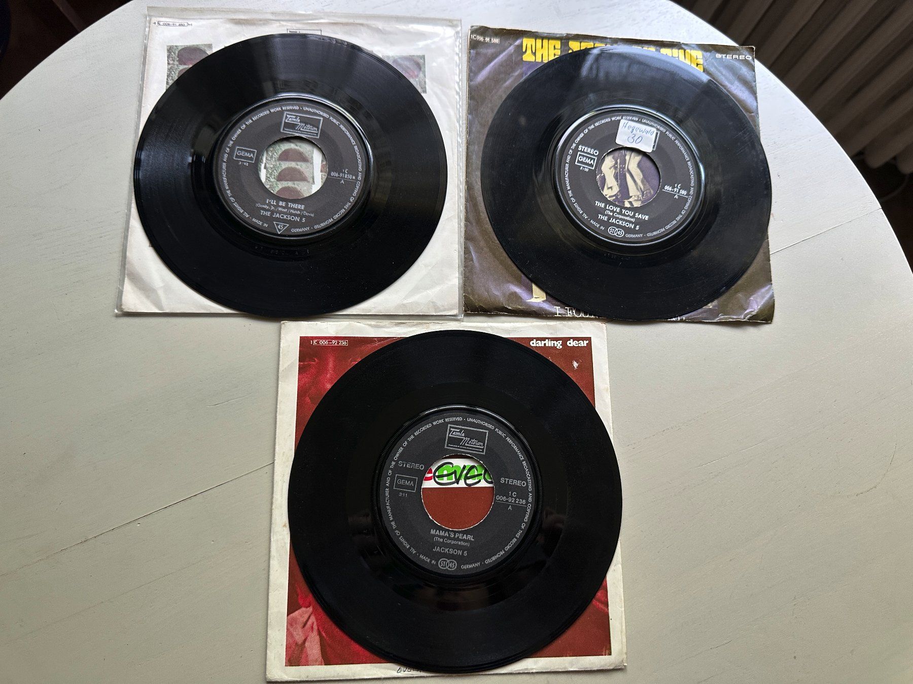 Dischi in vinile: JACKSONS FIVE MICHAEL JACKSON tolle rare Singles Kult Hit – Usato da Basel venduto da Partridge 2