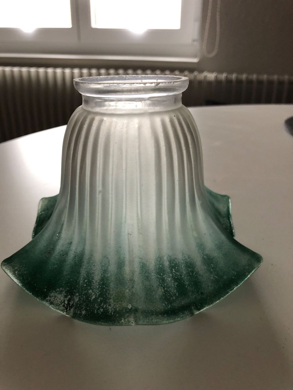 Lampenschirm, glas, antik (Gebraucht) in Niederurnen für CHF 31 – mit Lieferung auf Ricardo kaufen