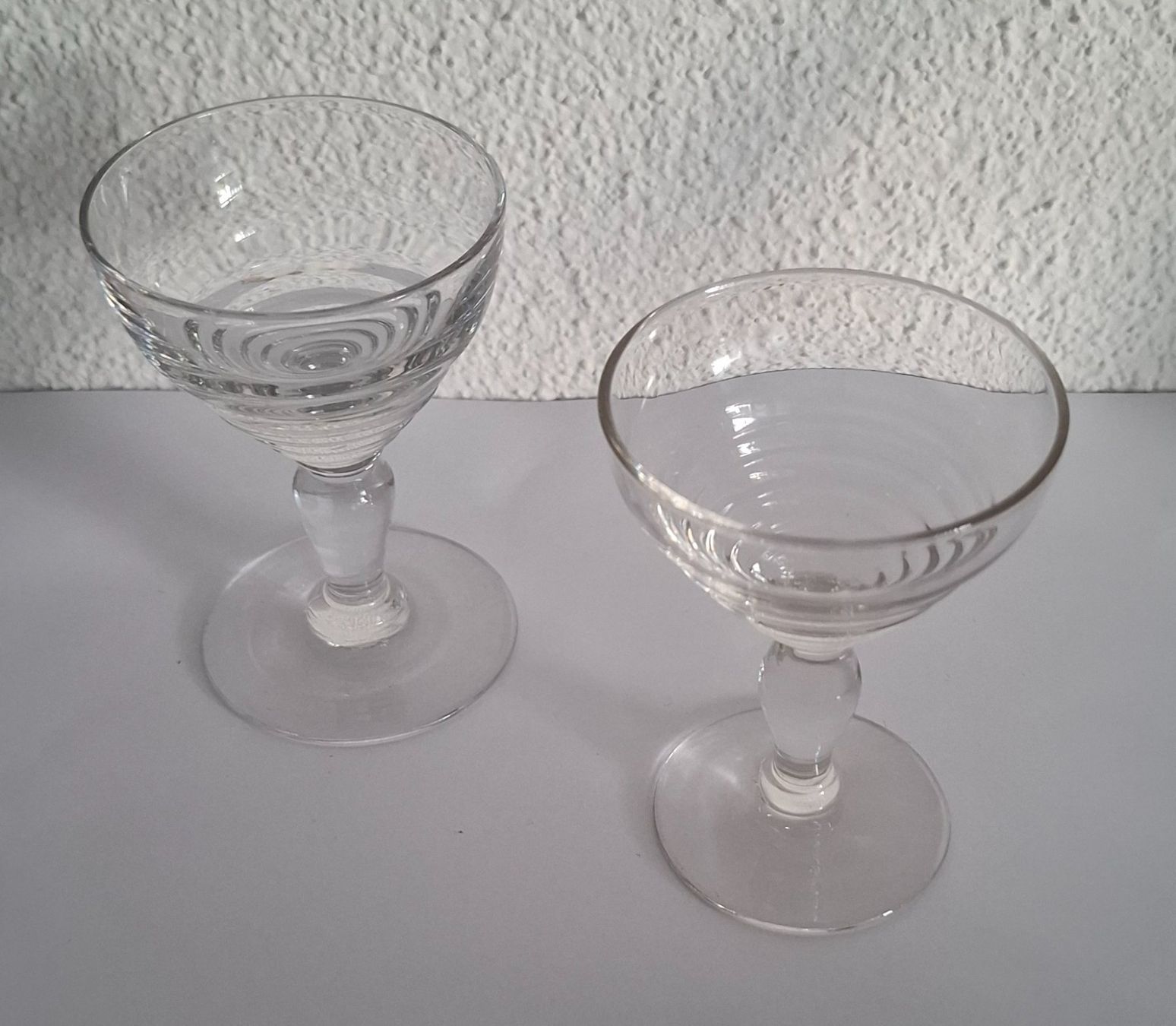 Gläser: 2 Schnapsgläser ca. 1920 – Gebraucht aus Rothrist von Clanx