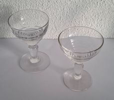 2 Schnapsgläser ca. 1920