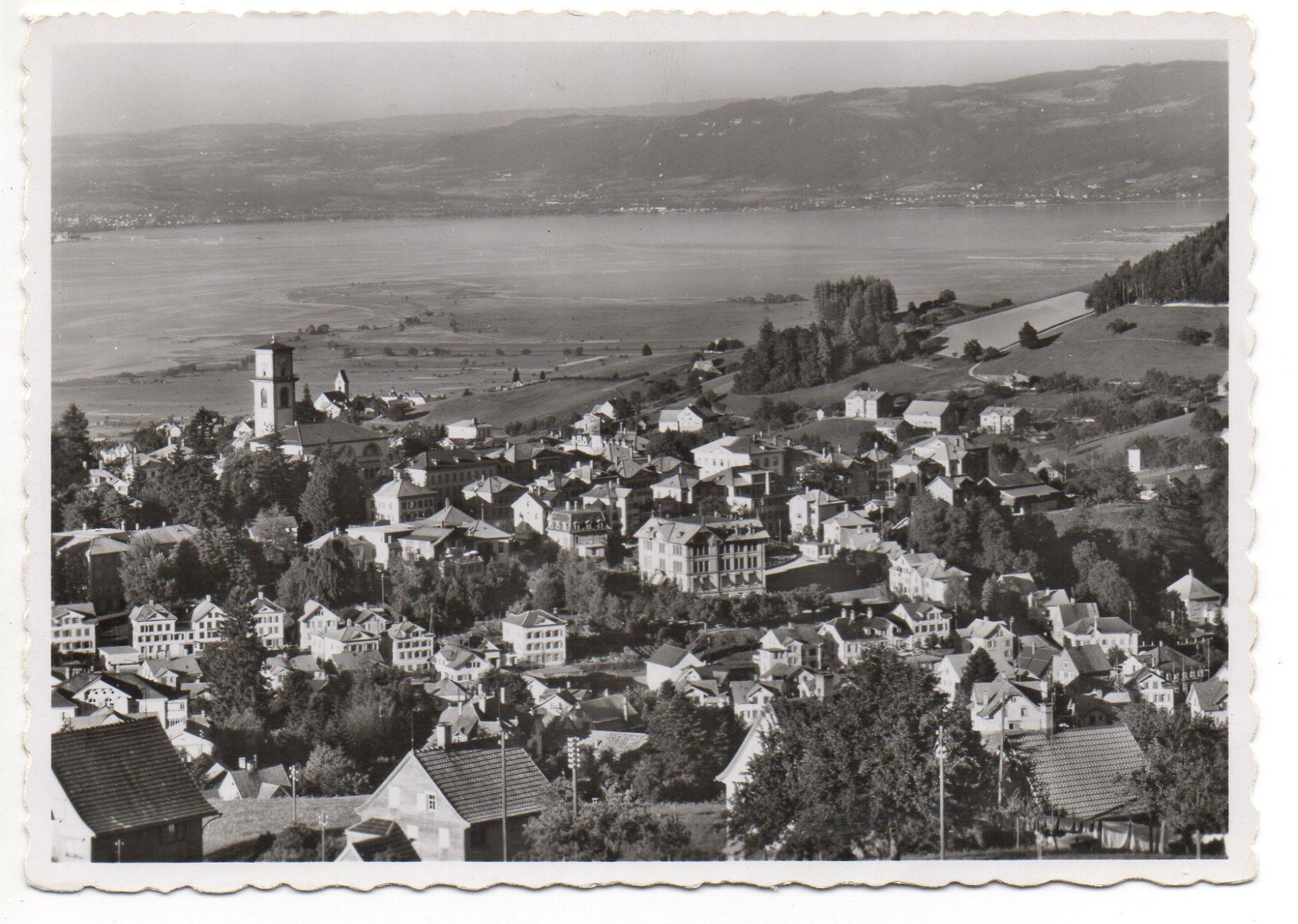 Cartoline postali: HEIDEN Blick auf den Bodensee – Usato da Jona venduto da philajona