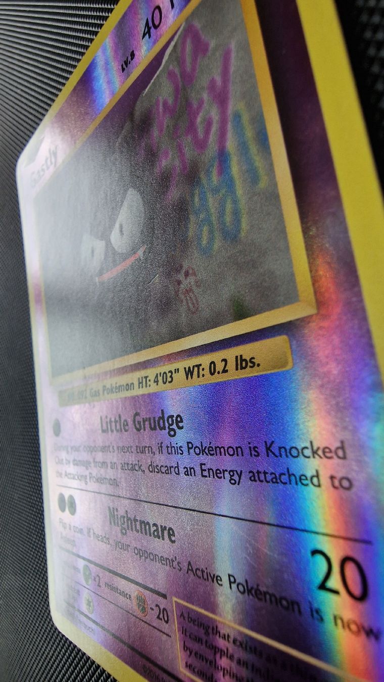 Pokémon Carte collezionabili: Gastly [Reverse Holo] #47 – Pokémon Evolutions – Usato da Veytaux venduto da PocketMonster 1