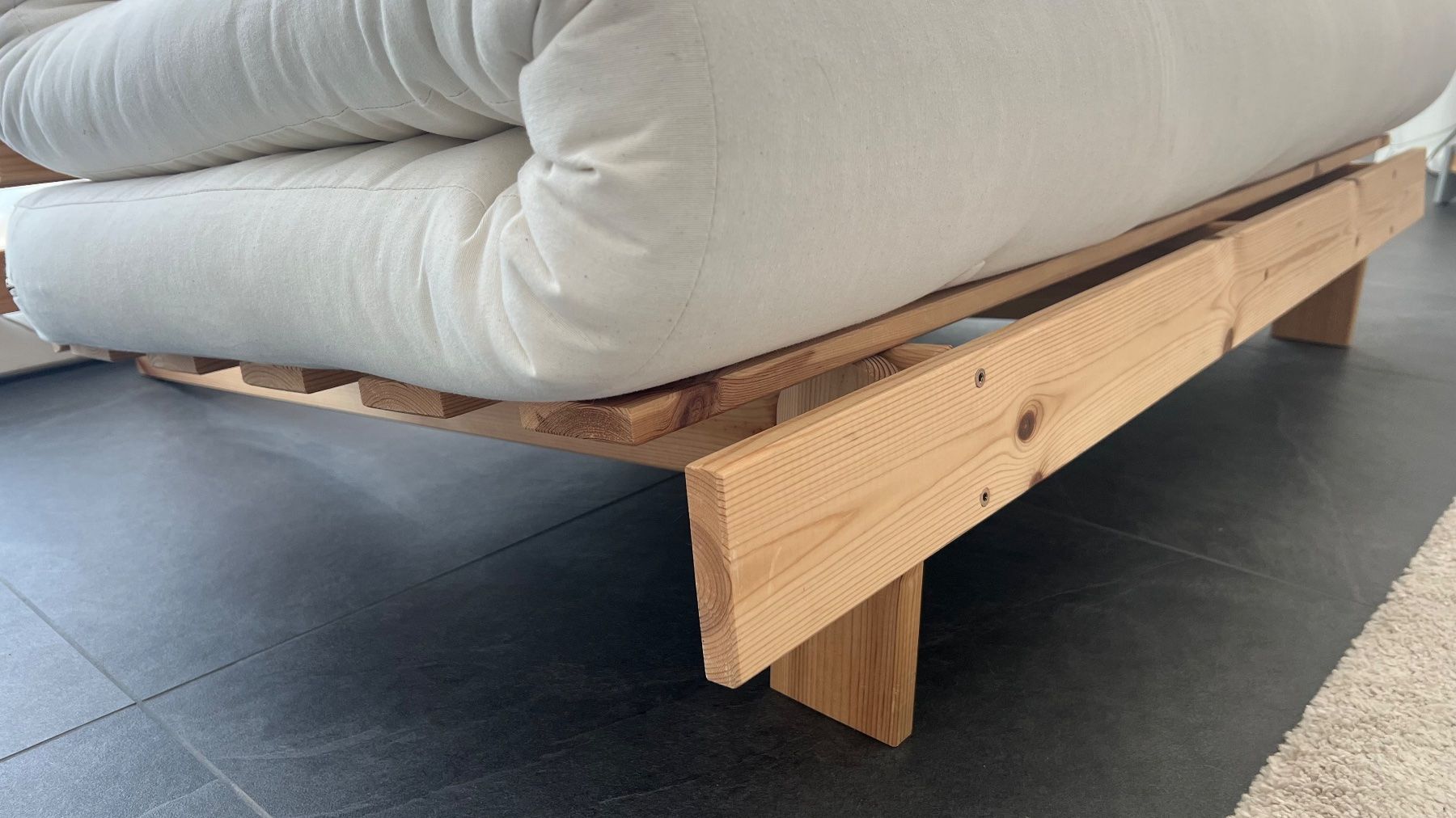 Karup Divani: Karup Design Roots 140 Schlafsofa Futon beige – Usato da Zürich venduto da ann_m6pw 3