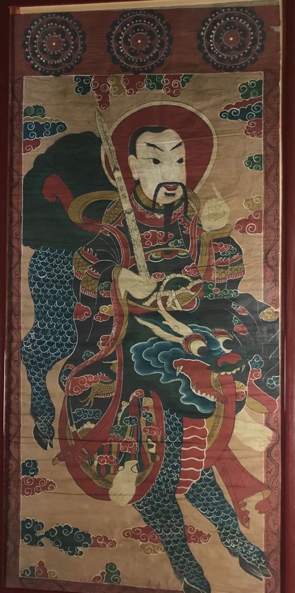 Dipinti: Antikes TAO Thangka signiert – Usato da Wolfhalden venduto da SecondAntique 2