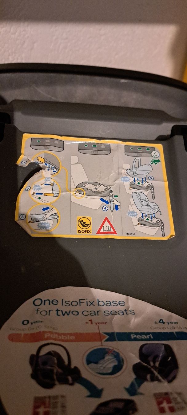 Seggiolini per auto: Isofix familyfix maxi-cosy – Usato da Farvagny-le-Petit venduto da Unepetolette 1
