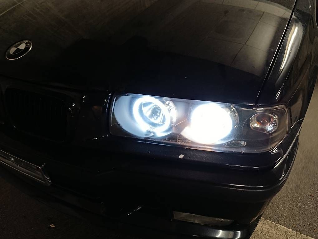 BMW Fari: BMW e36 coupe/cabrio Scheinwerfer mit Angeleyes – Usato da Domat/Ems venduto da Lorand_ 1