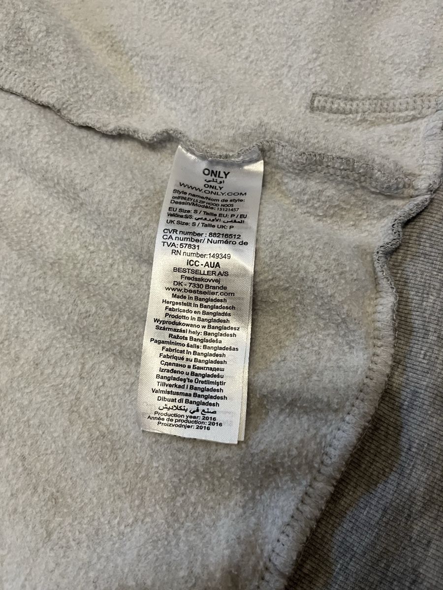Only Giacche: Only Kapuzenjacke Gr. S Grau – Usato da Uetendorf venduto da Sven_85 3