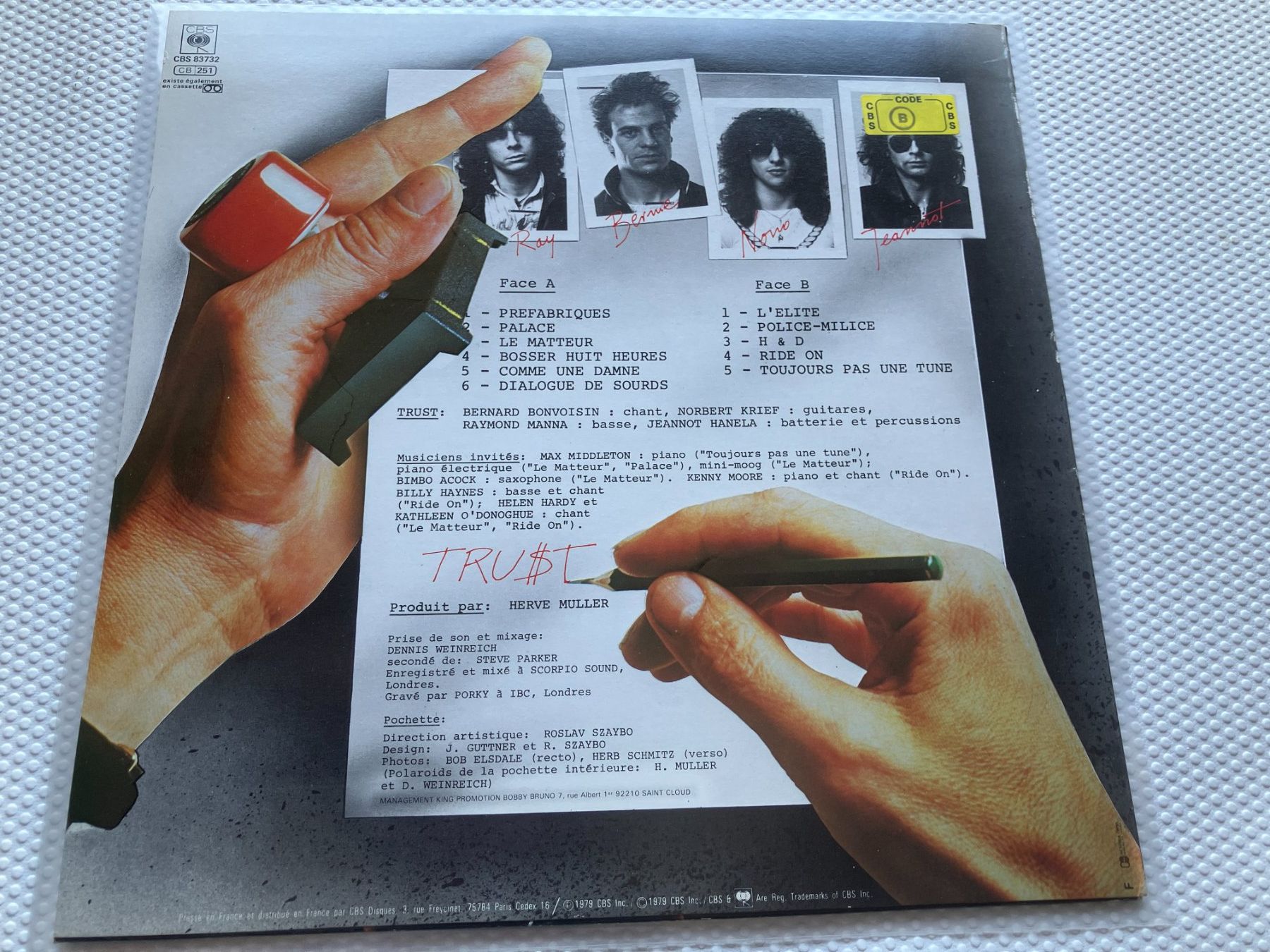 Dischi in vinile: Trust – Usato da Aarwangen venduto da Jukebox3 2