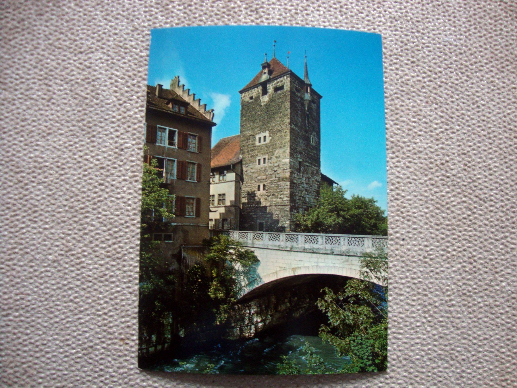 Cartoline postali: Brugg Schwarzer Turm mit Aarebrücke Ansichtskarte – Nuovo (secondo la descrizione) da Döttingen venduto da Kubuli1
