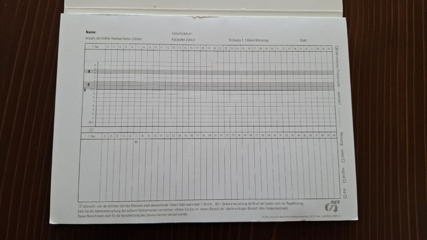 Altro per la casa: natürliche Empfängnis / Zyklusthermometer – Nuovo e nell'imballaggio originale da Birrwil venduto da voe_nxc8 3