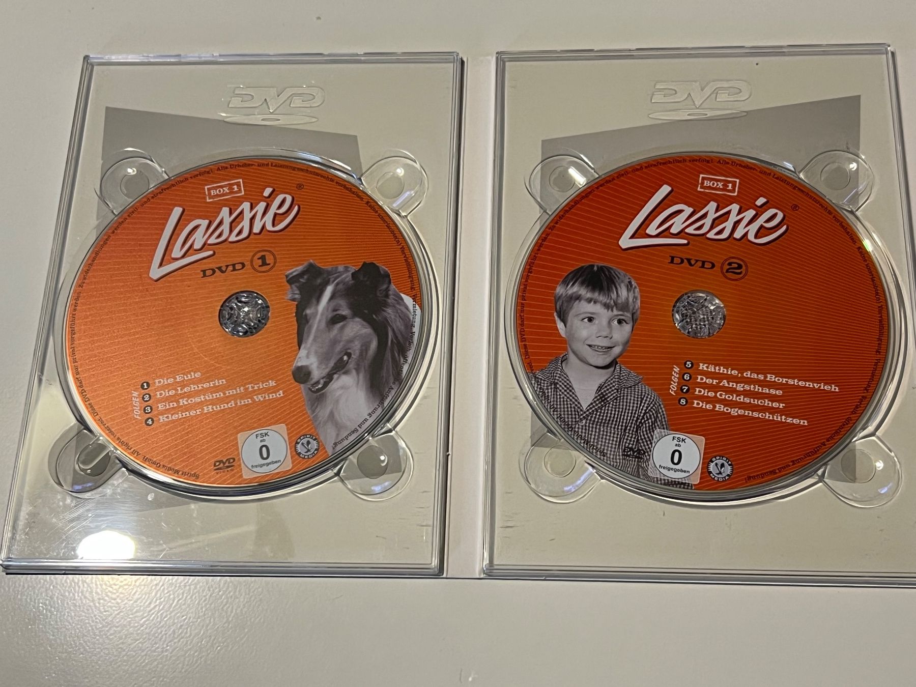 Tutti i DVDs: Lassie - Seine spannendsten Abenteuer - DVD Box – Usato da Altstätten SG venduto da sheamus 4