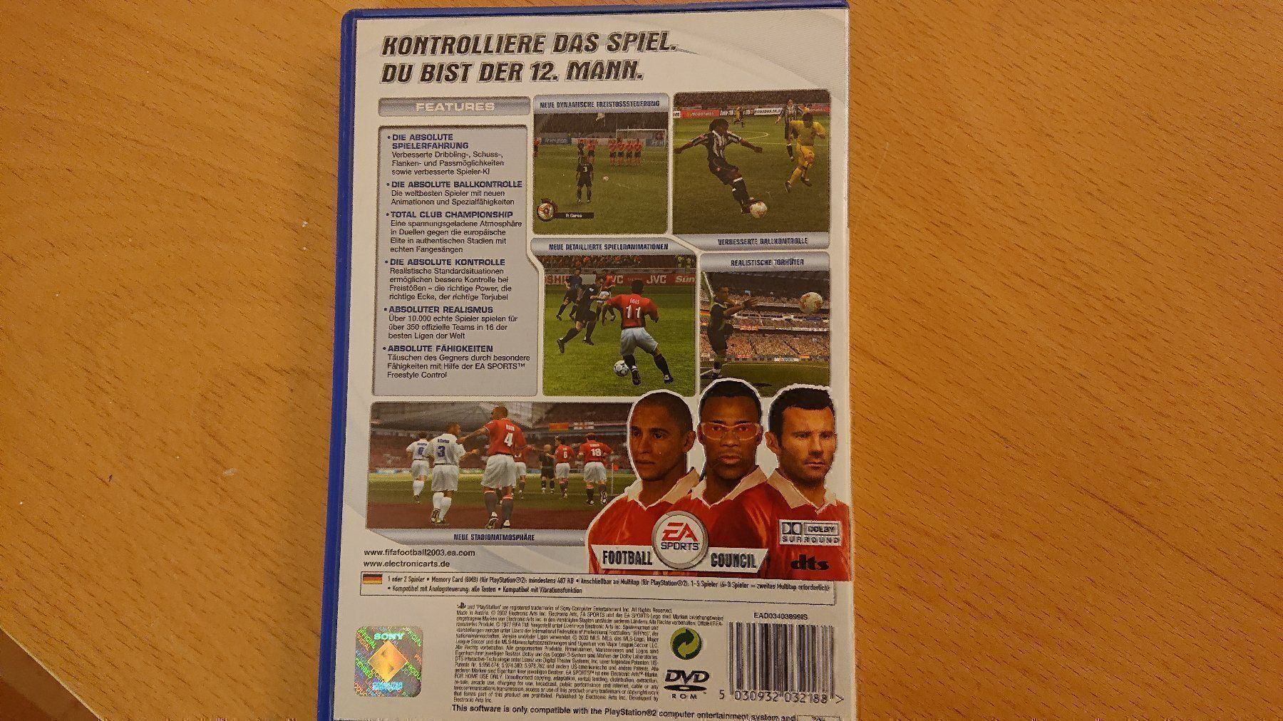 Sony Spiele: Game PS2 FIFA 2003 – Gebraucht aus Reinach BL von Hampe45 1