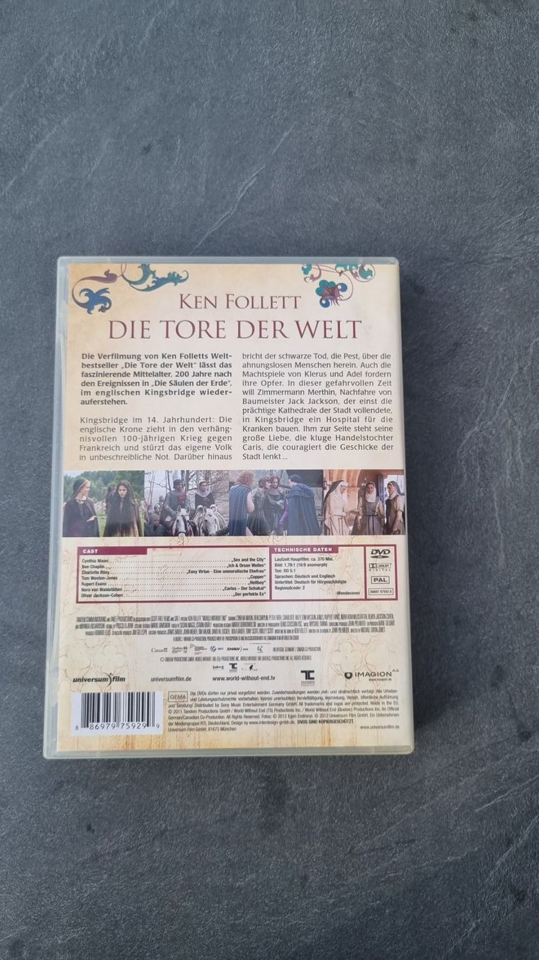 Tutti i DVDs: DVD - die Tore der Welt – Usato da Meilen venduto da lisma29 1