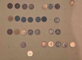 CHF 0.02 1930 à 1974 / SS à SS+  VZ / 29 pièces