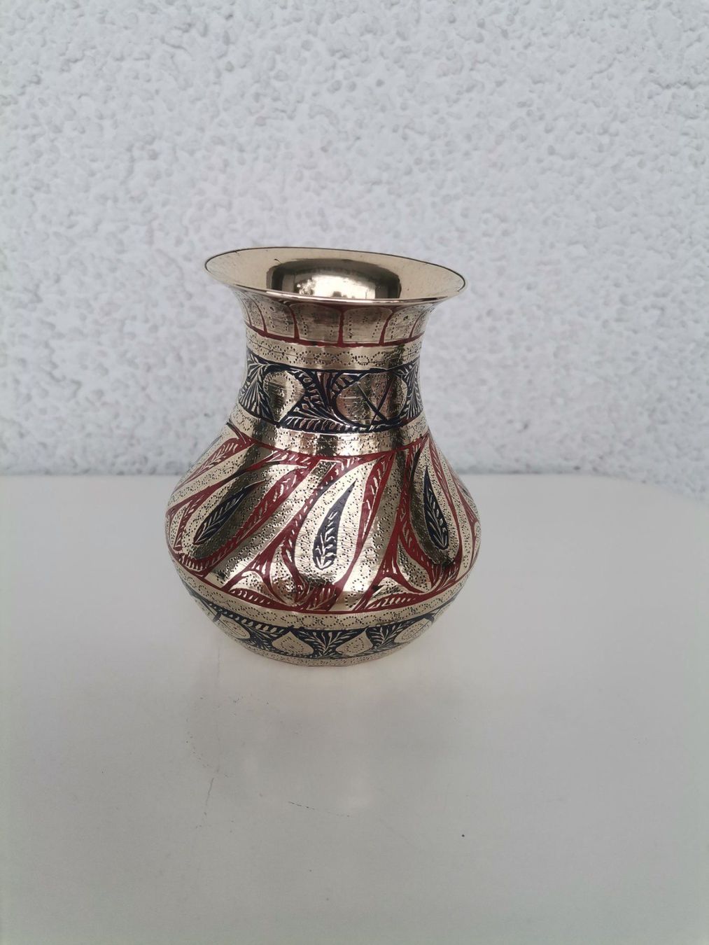 Vasi & Recipienti: Hübsche indische Vase aus Messing – Usato da Dietikon venduto da Branquinha1981