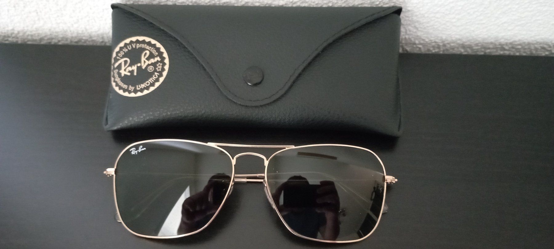Ray-Ban Occhiali & Lenti: Sonnenbrille Ray-Ban Caravan – Nuovo (secondo la descrizione) da Allschwil venduto da pri_9lsr 1