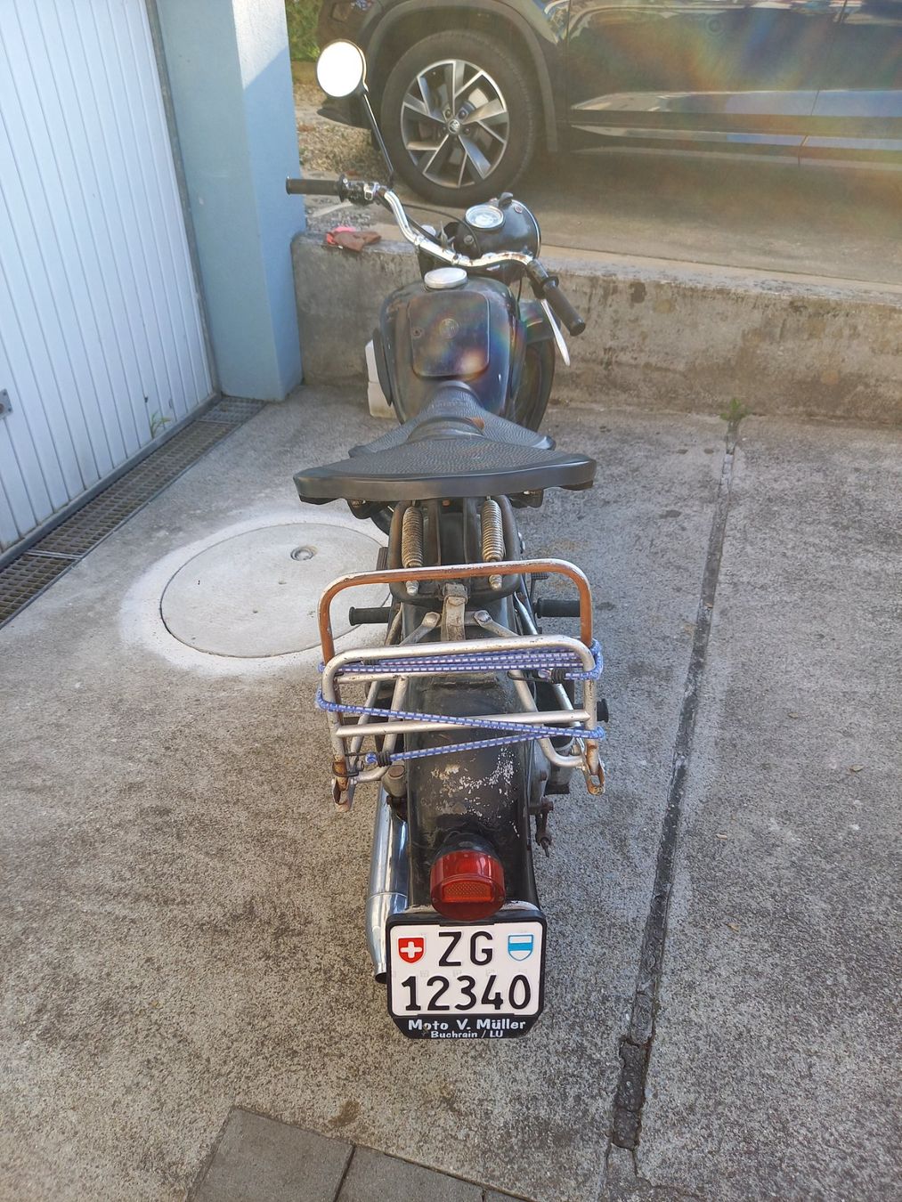 Insegne: Motorrad Kontrollschild ZG12340 – Usato da Steinhausen venduto da Pharo2011 2