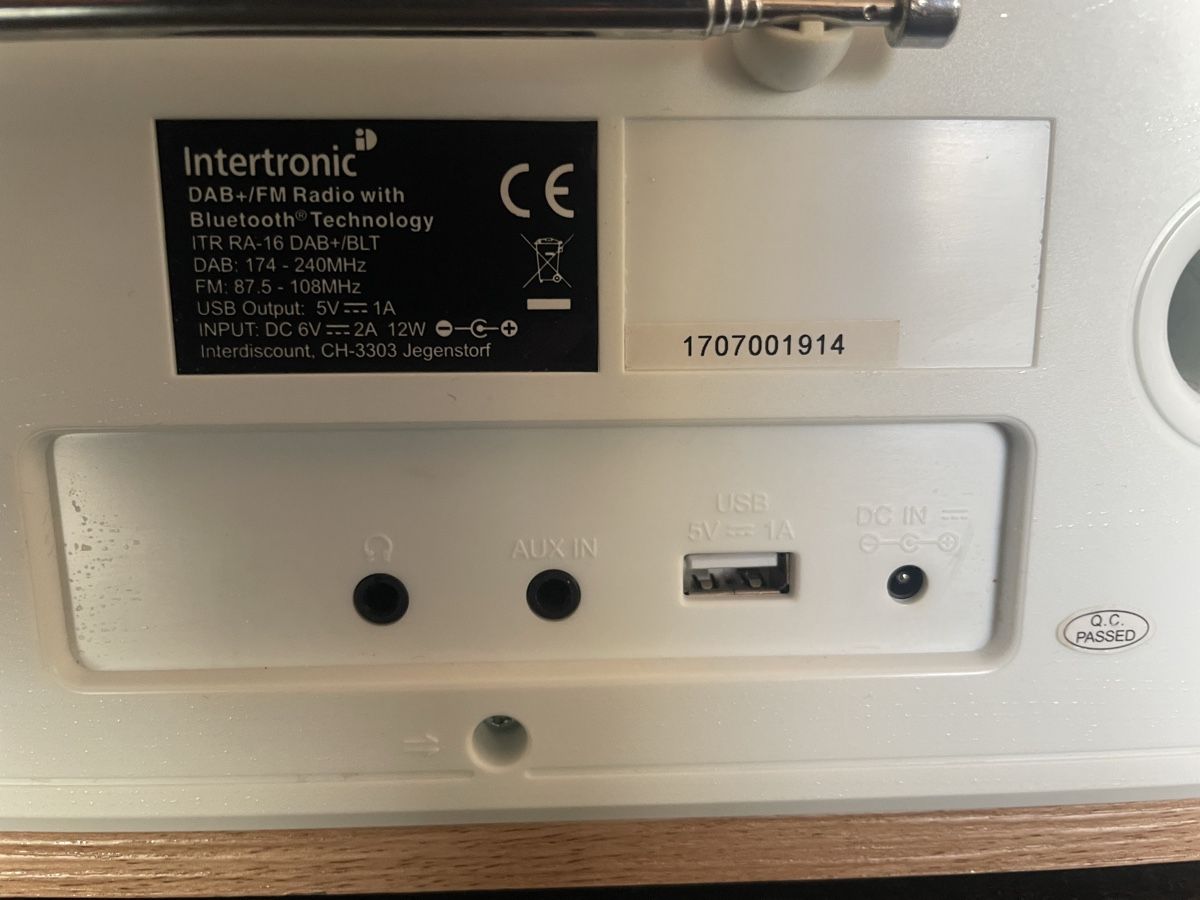 Radio: Radio Intertronic DAB+/FM Bluetooth USB – Usato da Vallamand venduto da Bricbracbroc82 4