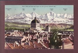BERN von der grossen Schanze aus - 1920