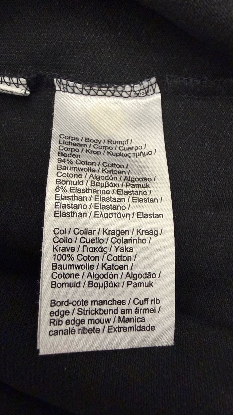 Lacoste Polo-Shirts: Polo manches longues noir Lacoste – Gebraucht aus giffers von sev_c9x9 4