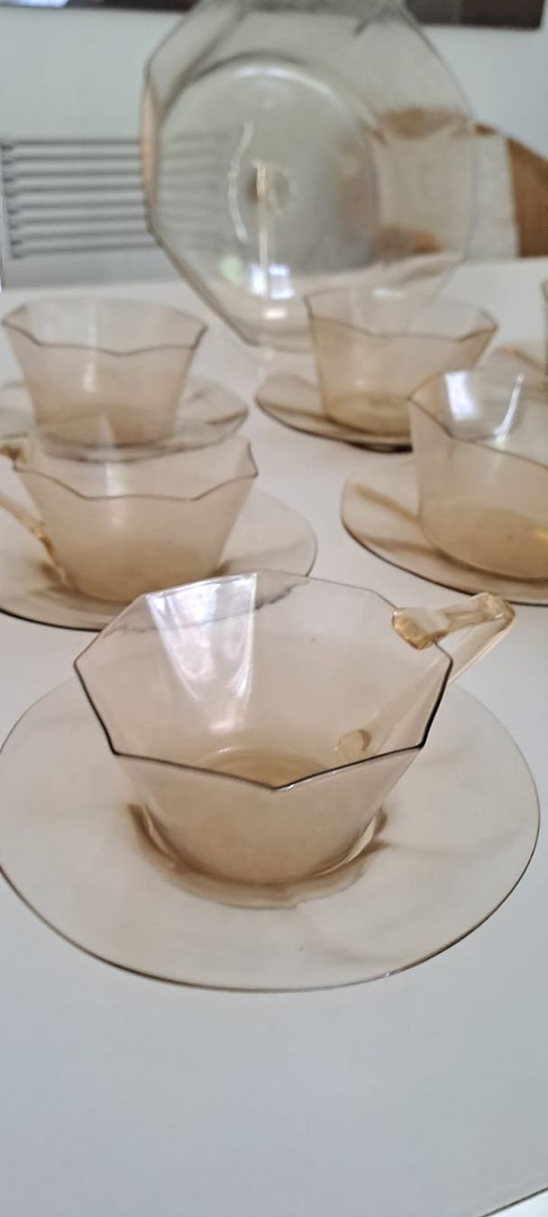 Services de table: Venini Tee + Dessert-Service 7-teilig – D'occasion à Zürich par Michel1896 1