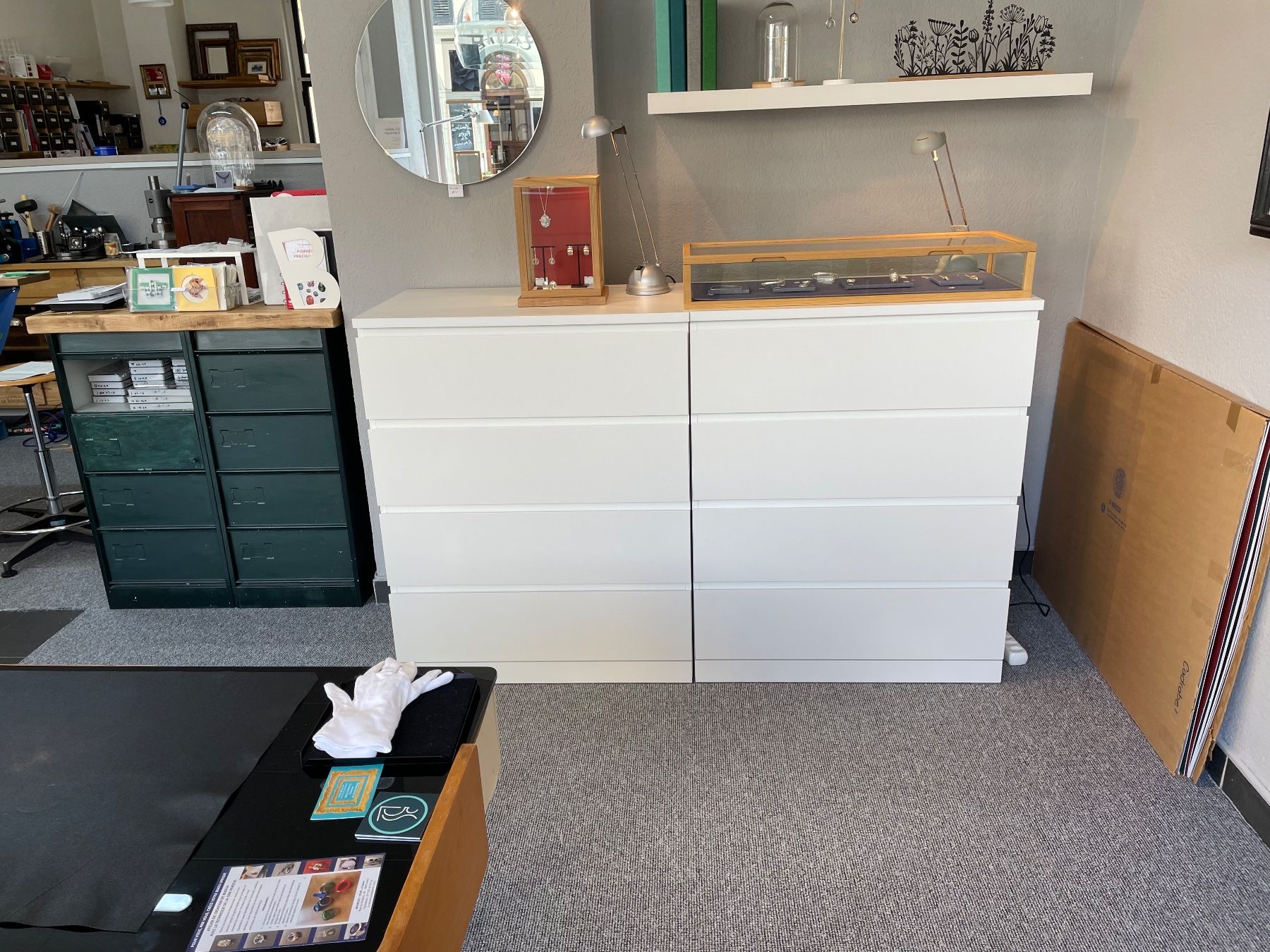 Ikea Cassettiere: vente séparée de 3 blocs tiroirs Ikea malm – Usato da Vevey venduto da esp_6yxp