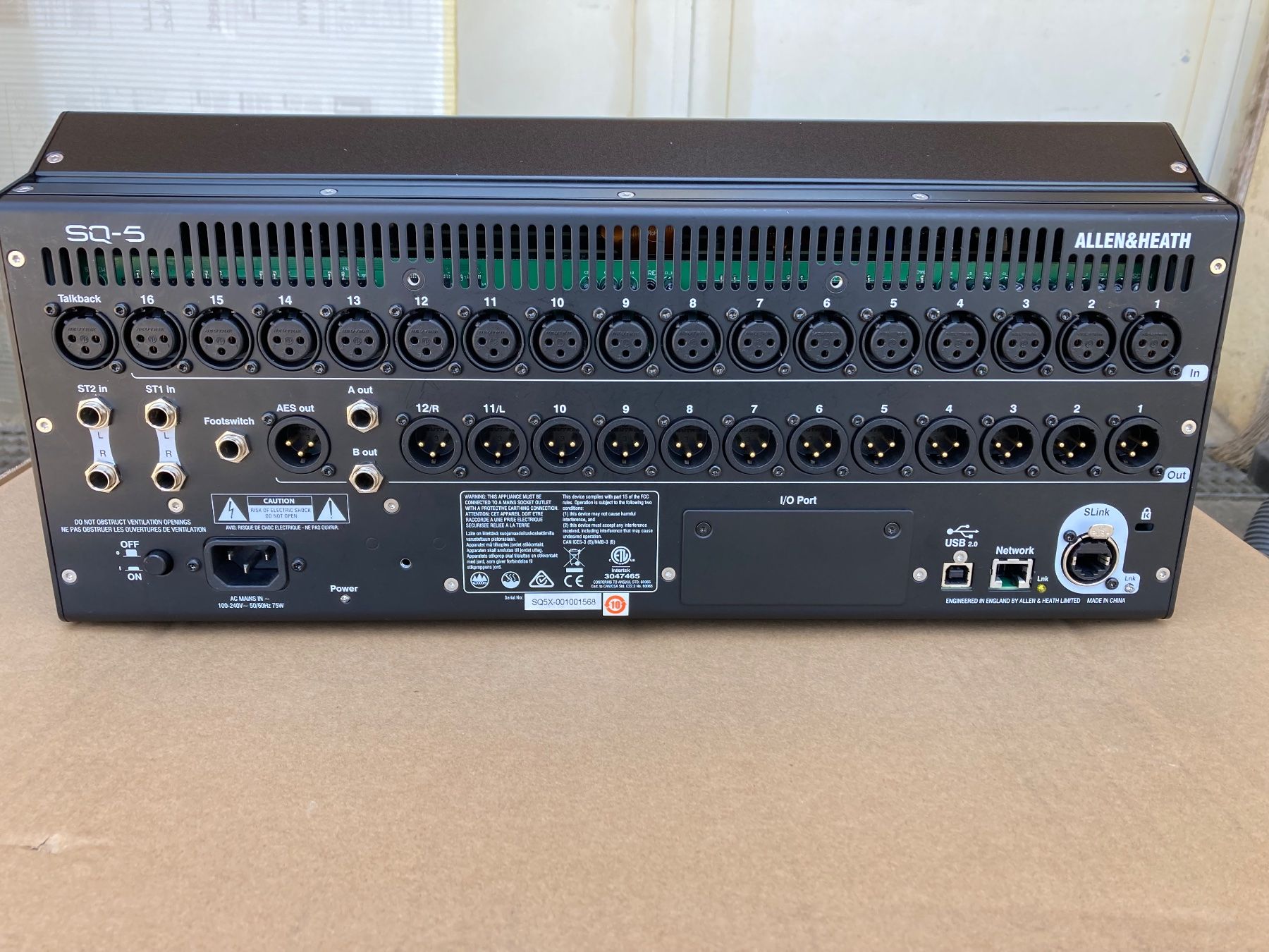 Allen & Heath Mischpulte: Table de mixage A&H SQ-5 – Gebraucht aus Les Thioleyres von Chouinard 1