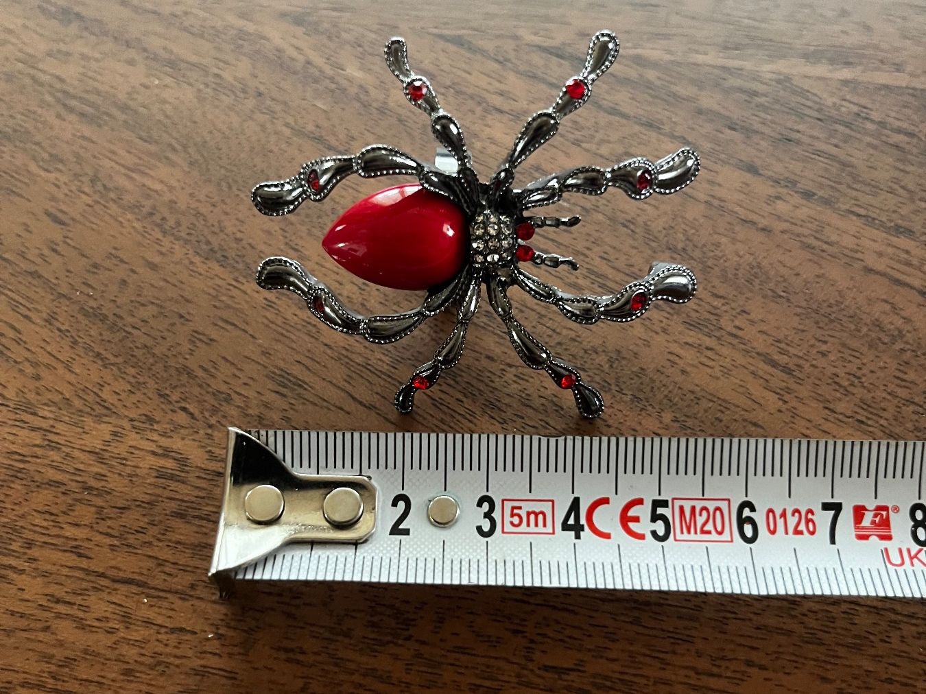 Anelli: Spinnen-Ring ( one Size), massiv – Nuovo e nell'imballaggio originale da Gams venduto da Mariawicca 9