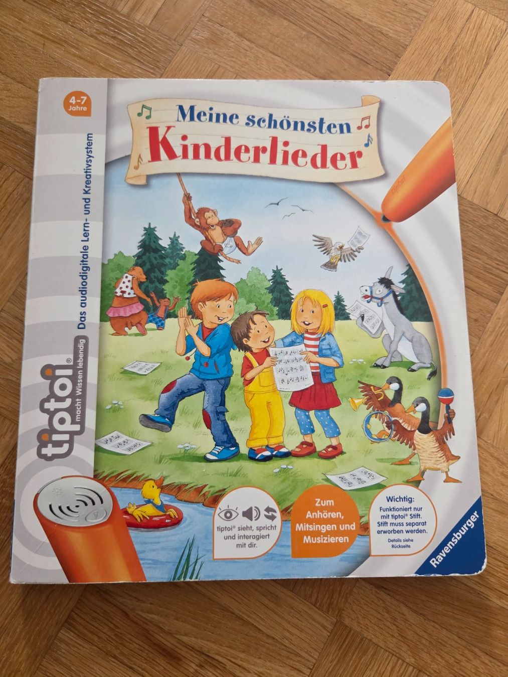 Libri: Tiptoi Buch Meine schönsten Kinderlieder – Usato da Rudolfstetten venduto da anjam81