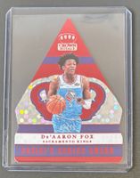 NBA De'Aaron Fox 2017 Crown Royale Choice Rookie /75 Spurs
