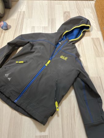 Kinder Softshell Jacke Jack Wolfskin Grösse 152 gebraucht