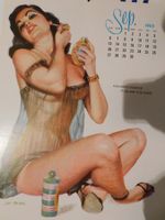 Neue Fundschätze - Werbung 1953 Pin Up Calender Kalender