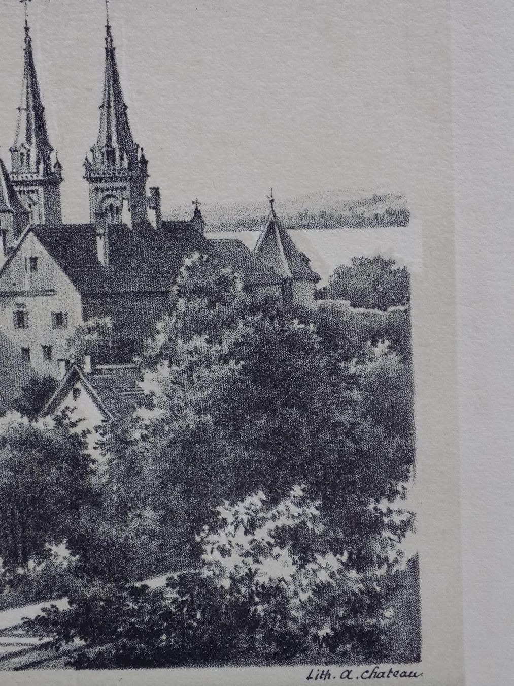Stiche: Le château de Neuchâtel – Gebraucht aus Risch von Rischli15 7