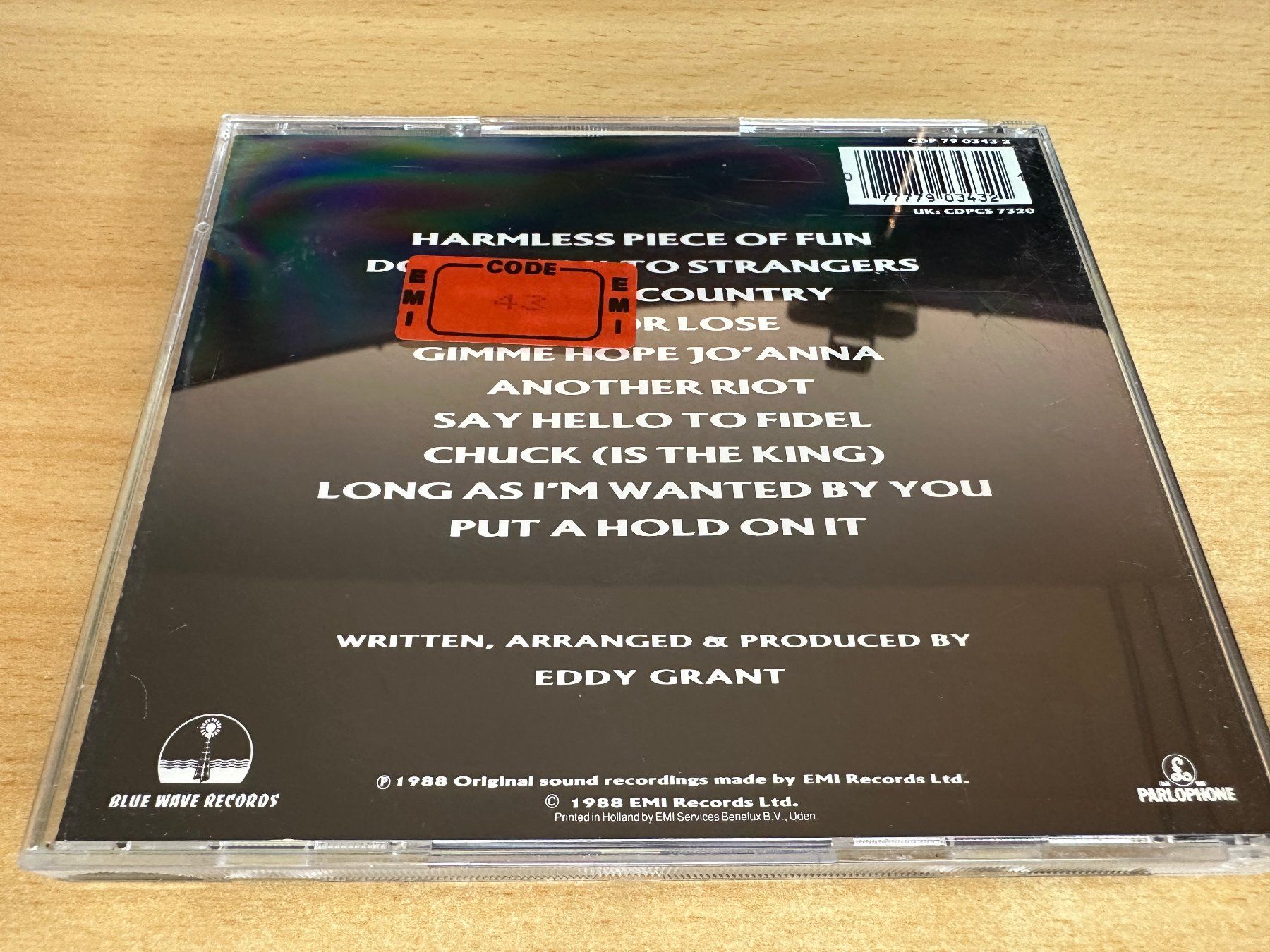 CD: L2 Eddy Grant – File Under Rock – Usato da Rikon im Tösstal venduto da Alpenmutz 1